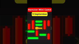 Hamster kombat mini game today  Hamster kombat mini game key  5 September hamster kombat new key [upl. by Nydnarb]