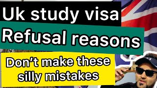 Uk September intake 2023  Uk Study visa refusal reasons  UK Study visa updates 2023  Study in uk [upl. by Dodi]