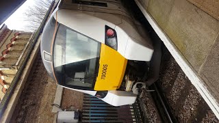 Trains at Herne Hill with Thameslink disruption 091224 [upl. by Nevek]