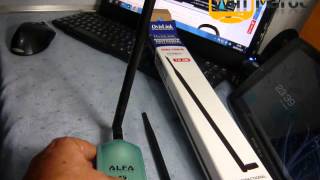 ANTENNE WIFI 10 dBi OVISLINK INTÉRIEUR [upl. by Onaicul]