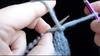 How to Do Kitchener Stitch Without a Tapestry Needle  KnitFreedomcom [upl. by Tnomyar]