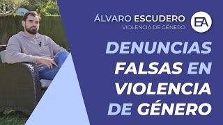 DENUNCIAS FALSAS en VIOLENCIA de GÉNERO y PROCEDIMIENTOS de FAMILIA  Expert Abogados [upl. by Nosnevets471]