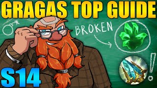 Gragas Toplane Bombamentals💣 Best Gragas Build In Season 14📚 [upl. by Guendolen]