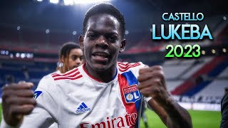 Castello Lukeba 2023 💪🏿 Defensive Skills amp Tackles ► OLYMPIQUE LYON [upl. by Nadab224]