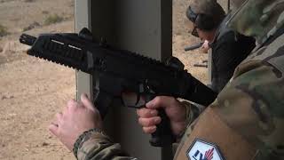 Shot Show 2024 Range Day CZ Scorpion and P10 [upl. by Varney133]