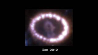 Hubble Chronicles Brightening of Ring around Supernova 1987A [upl. by Ahsrav]