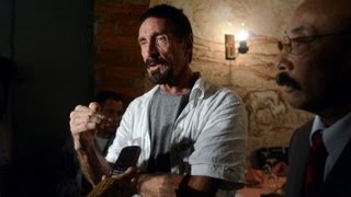 John McAfee to seek asylum in Guatemala [upl. by Driskill]