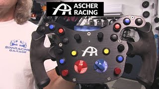 Ascher Racing F64USB Wheel Review [upl. by Aidne]