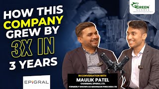 S2E6 I Promoter Talk Epigral Ltd I Maulik Patel I Green Sharks [upl. by Malchus]