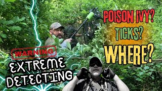 Extreme Relic Hunting  35 Ticks Poison Ivy and More [upl. by Glad]