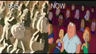 Family Guy 1995 Pilot VS Current Series Must See [upl. by Eirtemed946]