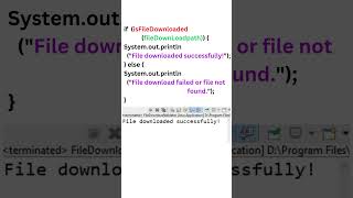 How will you validate if a file is downloaded successfully  Automation Testing  Selenium Java [upl. by Wira]