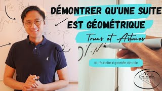 Démontrer quune suite est géométrique  1ère Spé Maths [upl. by Ymrej104]