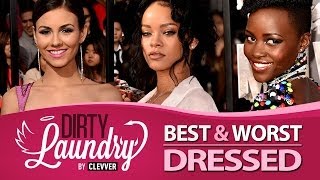 Best and Worst Dressed MTV Movie Awards 2014  Dirty Laundry [upl. by Atteve]