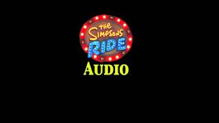 The Simpsons Ride Audio [upl. by Robbie]