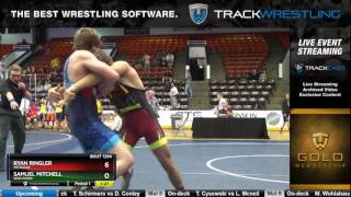 1294 Junior 182 Ryan Ringler Michigan vs Samuel Mitchell Wisconsin 6333218104 [upl. by Demmahom]