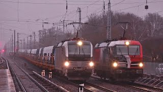 LOCON SIEMENS VECTRON in BerlinHirschgarten Umsetzfahrt mit VECTRONParallelfahrt am 23 März 2024 [upl. by Brosy]