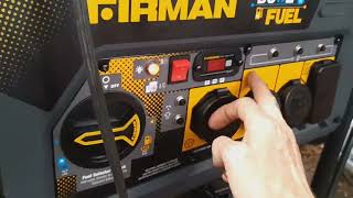 Firman Generator Steps Diagnosing No Run Engine General [upl. by Claman]