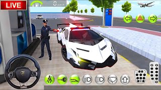 🔴Live Now🔴Refuel His Super police Car Driving 3D Driving Class Simulation Android gameplays [upl. by Amiel]