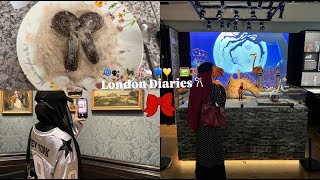 London Diaries🌹Coraline Exhibition National Gallery Baking Out With Friends Life 4 Cuts Food [upl. by Ecirbaf827]