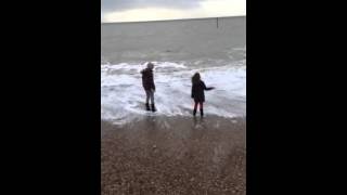 Butlins Bognor Regis chasing waves [upl. by Pallaton]