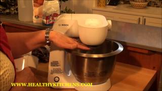 Bosch Styline MUM5 Mixer Demonstration  Cinnamon Rolls [upl. by Sugar]