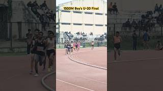 1500M Boys U20 Final athlete motivation athletics army sports 400m trackandfield run 200 [upl. by Ahsinev]