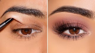 Must Try Beginner makeup tips for Extreme HOODED Eyes [upl. by Suidualc]