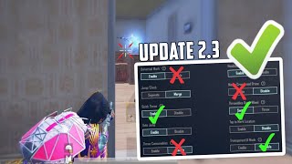 Update 23  Best Settings amp Sensitivity to Improve Headshots and Aim❌✅  PUBG MOBILE BGMI 😱 [upl. by Adnirak]