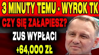 TO SIĘ DZIEJE TERAZ EMERYCI MASOWO SZTURMUJĄ ZUS GIGANTYCZNE WYPŁATY RUSZYŁY JESTEŚ NA LIŚCIE [upl. by Janela]