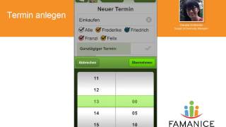 So funktioniert der Familienkalender in der FAMANICEApp [upl. by Naujet]