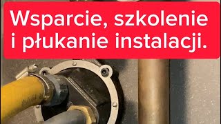 Wsparcie szkolenie i płukanie instalacji [upl. by Acimot49]