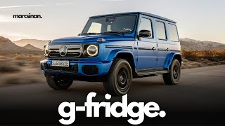 NEW Electric GClass vs G550  Comparison [upl. by Terrijo]