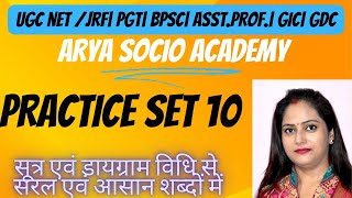 UGC NETJRF I SOCIOLOGY  ASST PROF I GDC  PGT I GIC  MA I BA I INTER I 12 I ARYA SOCIO ACADEMY [upl. by Ahtamas]