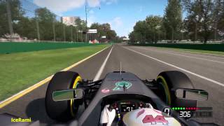 F1 2016 mod  LEWIS HAMILTON  MELBOURNE LAP [upl. by Sekyere]