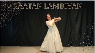 Raatan lambiyan shershah dance  Aditi Zanwar semiclassical  choreography [upl. by Ynoble]