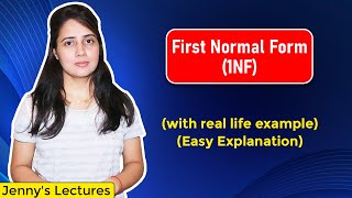 Lec 10 First Normal Form in DBMS  1NF with example  Normalization in DBMS [upl. by Analahs246]