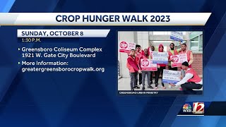 Greensboro Urban Ministrys 42nd annual Crop Hunger Walk on Sunday [upl. by Esyla734]