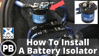 Car Battery Isolators Explained How to install on your car [upl. by Urbanus]