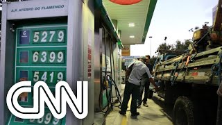 Começa a valer nesta quarta 20 novo preço da gasolina nos postos  CNN MONEY [upl. by Dygall]