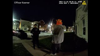 LMPD releases video of officers suspect shooting on Roselane Street [upl. by Alleirbag606]