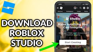 How To Download Roblox Studio On Mobile [upl. by Yursa843]