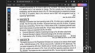 Capital Structure amp Leverage ✦ CFinance ✦ BBS 4th Yr DAY02 [upl. by Amice722]