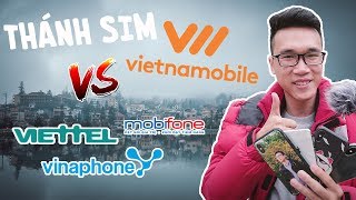 Thánh sim đối đầu 4G Viettel Vina Mobi trên Sapa [upl. by Snashall]