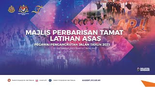 LIVE RAPTAI  Majlis Perbarisan Tamat Latihan JPJ 2023 [upl. by Kentigera285]