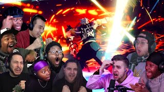 UFOTABLE NO ANIMATION  DEMON SLAYER SEASON 2 EPISODE 17 BEST REACTION COMPILATION [upl. by Beltran364]