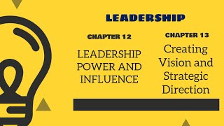 Materi Leadership Ch12 dan Ch13 [upl. by Lavicrep]