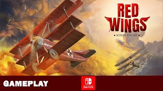 Red Wings Aces of the Sky Switch So müssen Dogfights aussehen [upl. by Molahs]