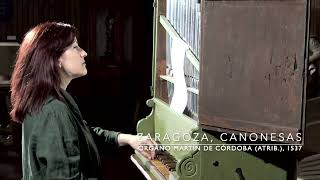 ZARAGOZA Canonesas del Santo Sepulcro  Organ by Martín de Córdoba attr 1537  Gracia BAPTISTA [upl. by Bengt]