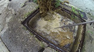 Blocked Drain  Drain unblocking RodsAway087 [upl. by Eetnom102]